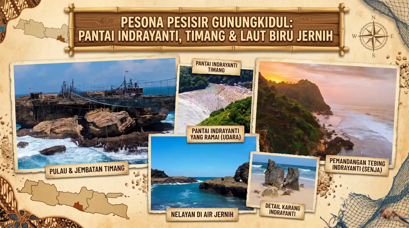 Wisata Gunung Kidul dari Jogja: 12 Pantai Cantik yang Wajib Dikunjungi